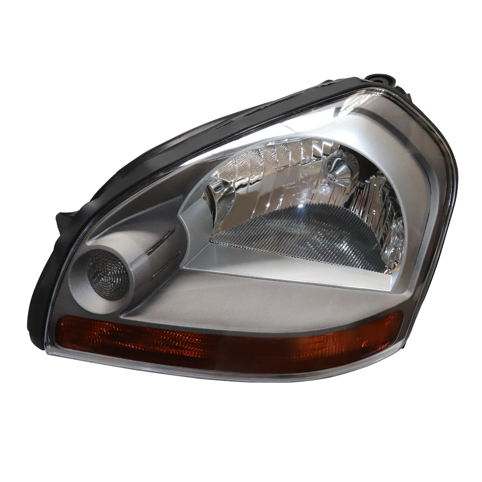 Halogen Headlight Headlamp Left Driver Side for 2005-2009 Hyundai Tucson Clear