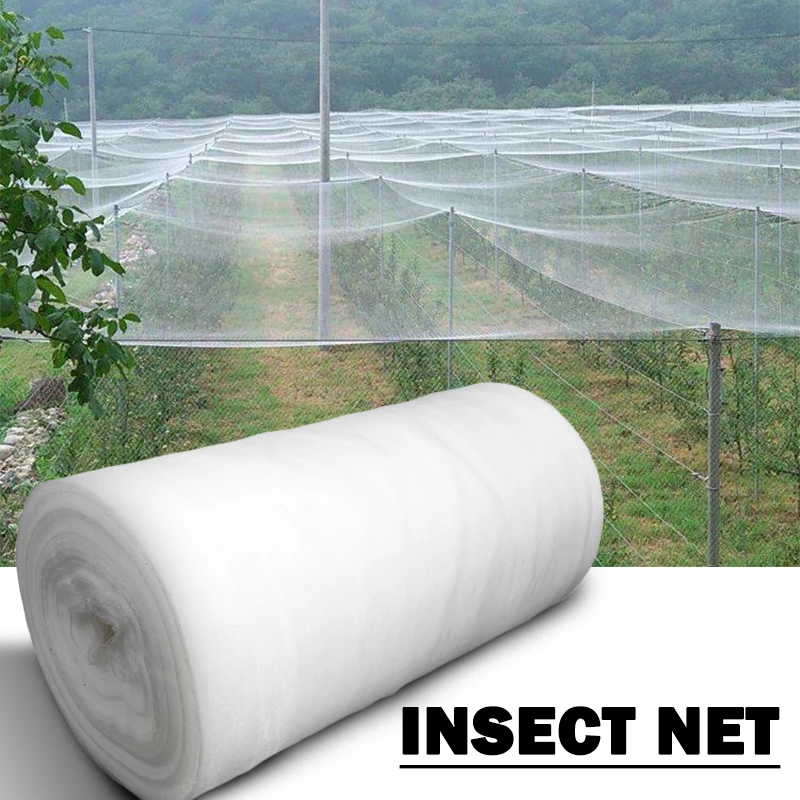 

Gardening Insect Net Cover Anti-Bird Net Nylon Greenhouse Crop Plant Protection Net Fruit Vegetable Chicken Dog Cat Pest Control