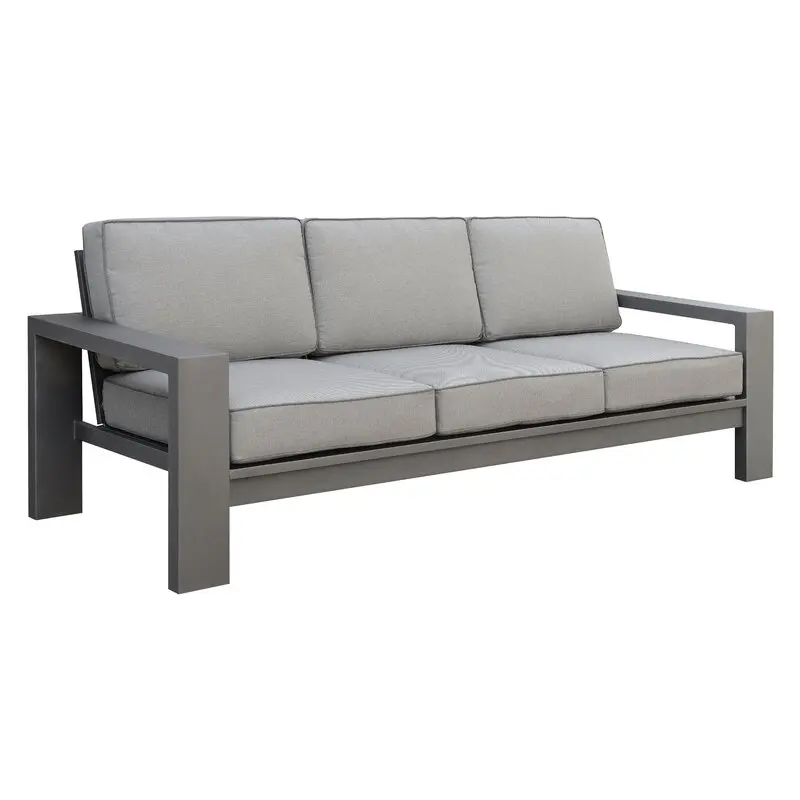

Manufacturers supply outdoor leisure aluminum alloy waterproof fabric comfortable sofa outdoor hotel sofa