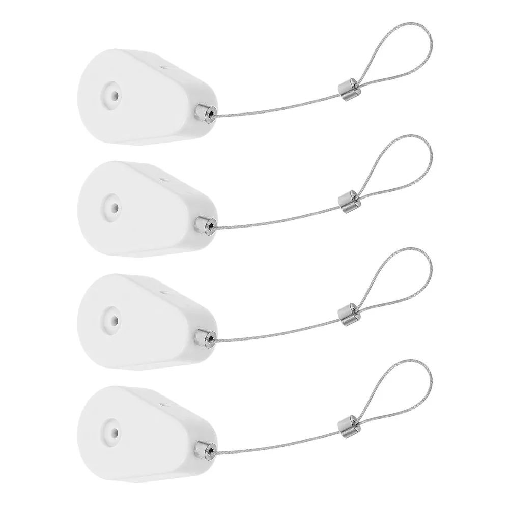 1Set Retractable Security Cable Lock Auto-Retracting Steel Wire Anti-Loss Function for Devices Portable Safety Cable Lock Wire