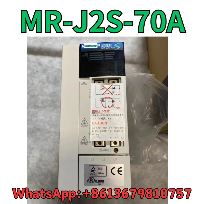 New Driver MR-J2S-70A Fast Shipping