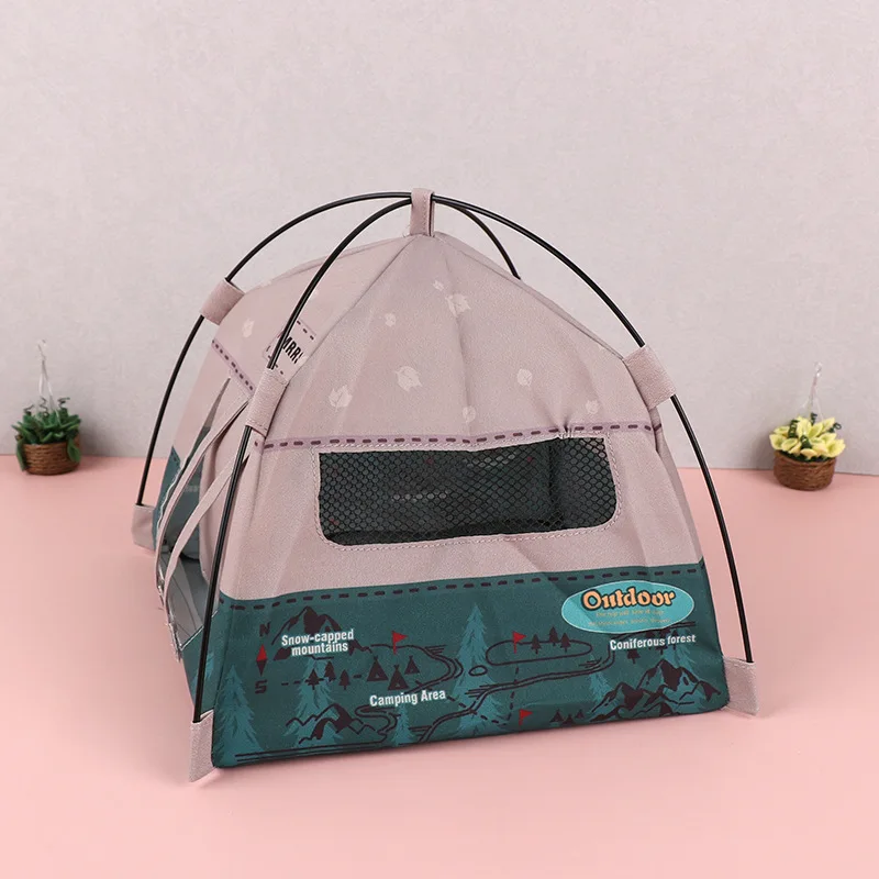 

1:12 Mini Camping Tent Shooting Props Dollhouse Tent Model 10cm Miniature Toy Ornaments Decoration Home Decor Doll Accessories