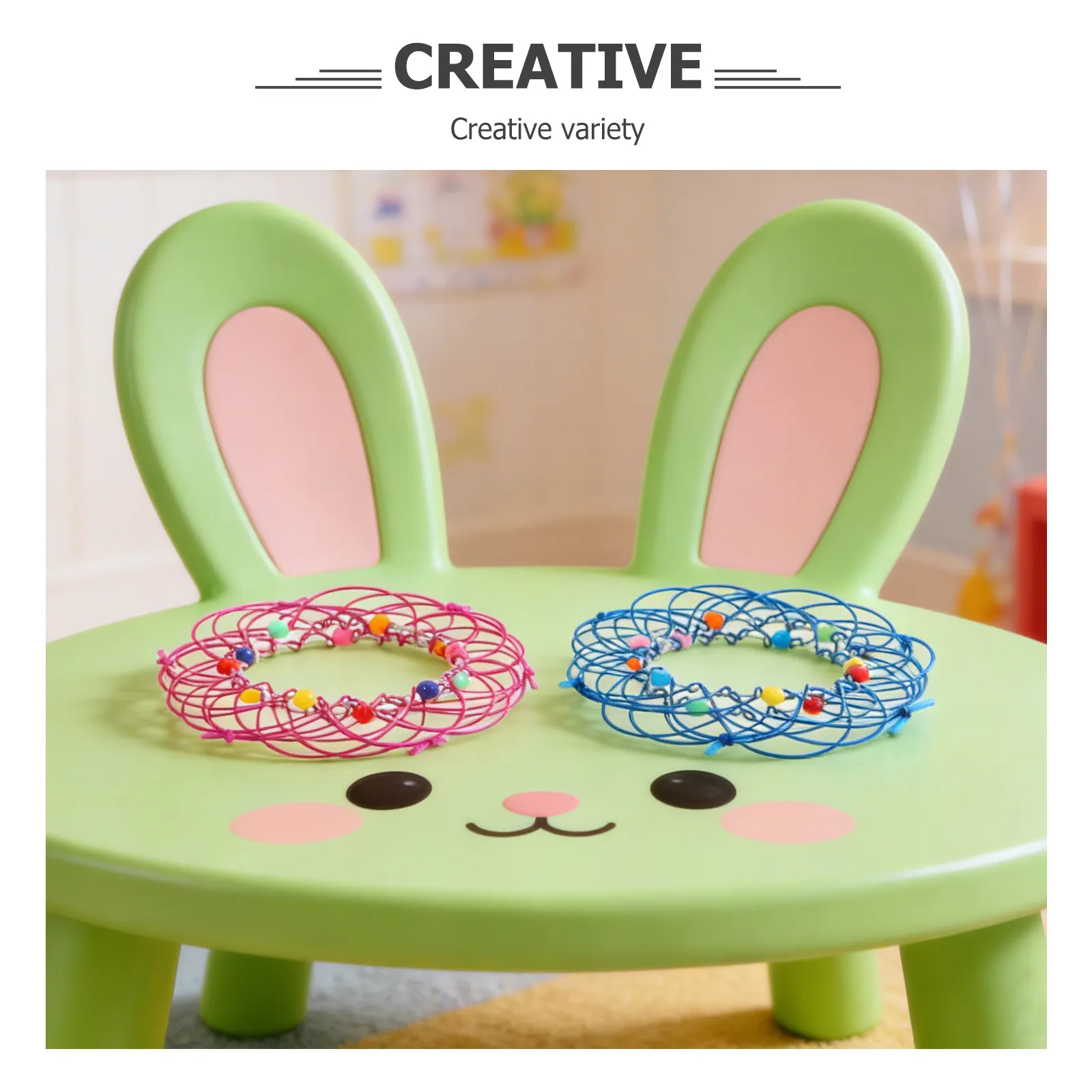 

Набор из 4 гибких железных колец для цветочных корзин с креативным дизайном мандалы для фокусов, свадебных корзин для цветов, сувениров для вечеринок