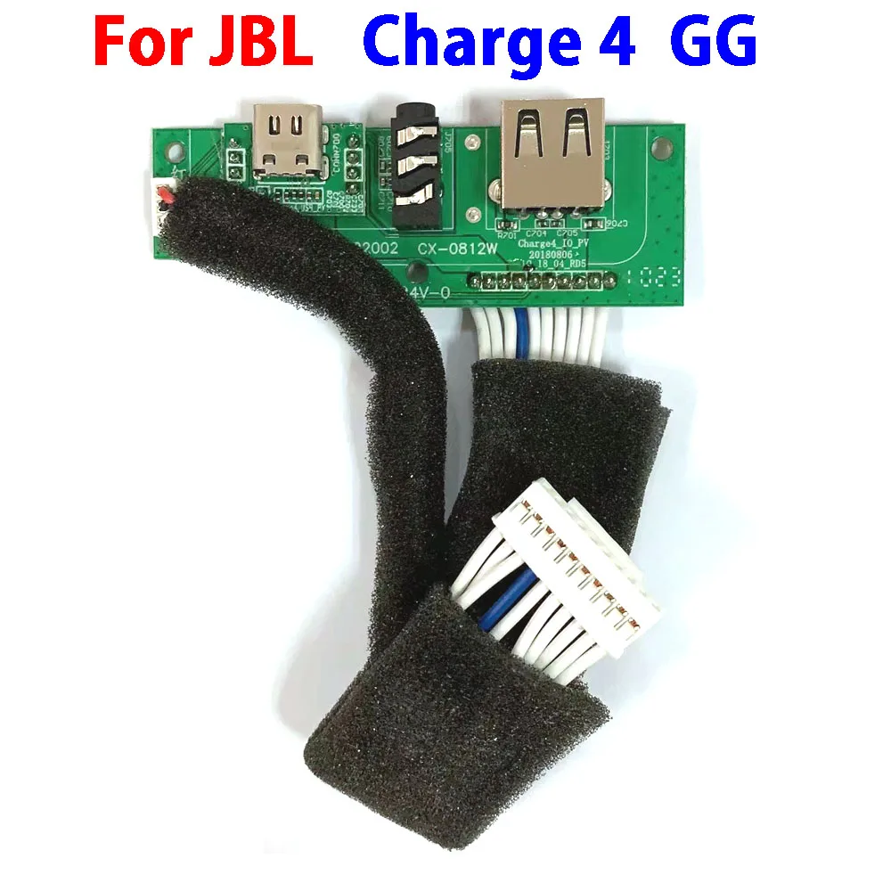 1PCS New For JBL CHARGE4 charge 4 GG Power Supply Board Jack Connector Bluetooth Speaker Type-C USB Charge Port Socket