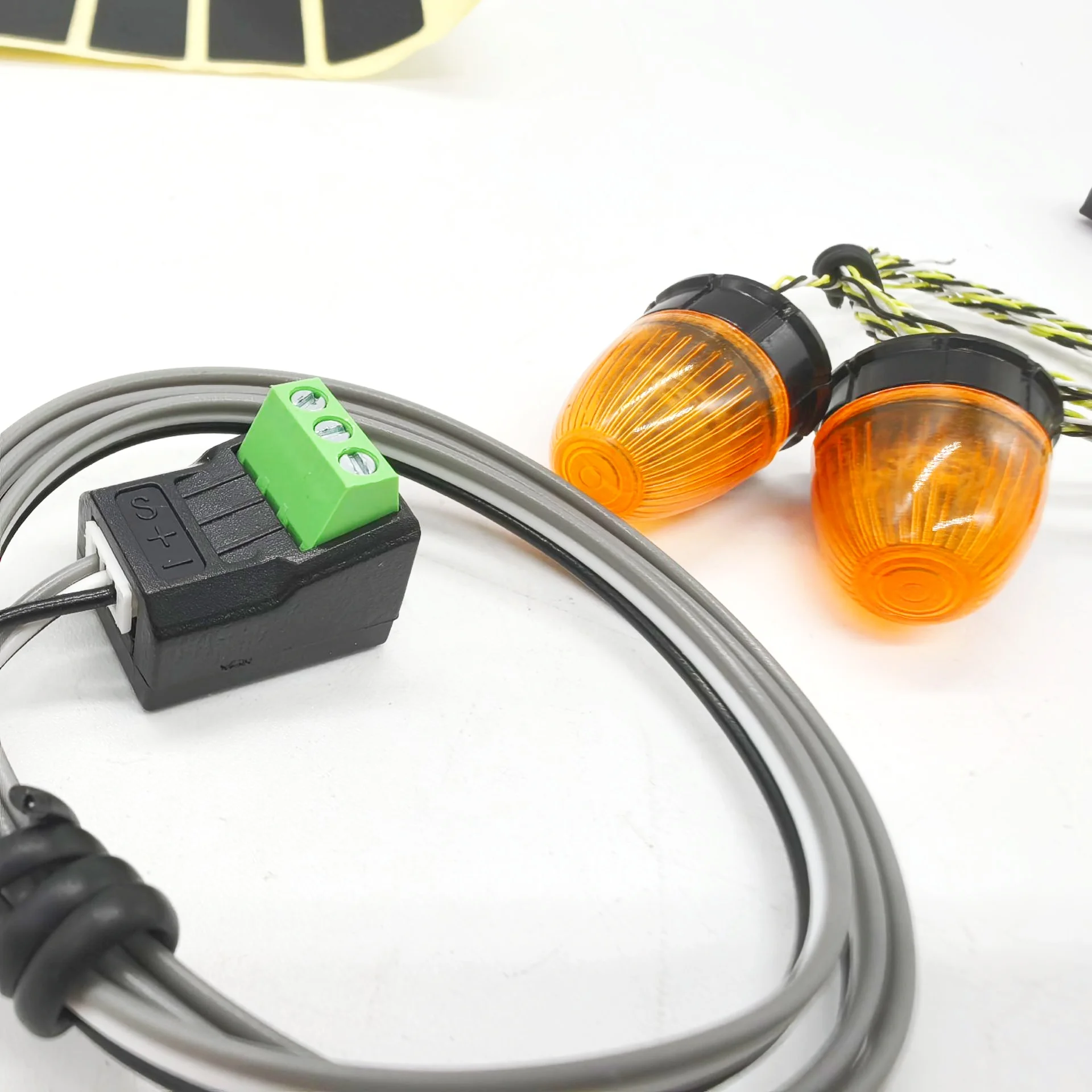 RC 1/14 JUWUBA LKW LED Gelbes Rotierendes Licht Technische Leuchte für Tamiya für SCANIA Bagger Bulldozer für LKW DIY-Teile – Detail 4