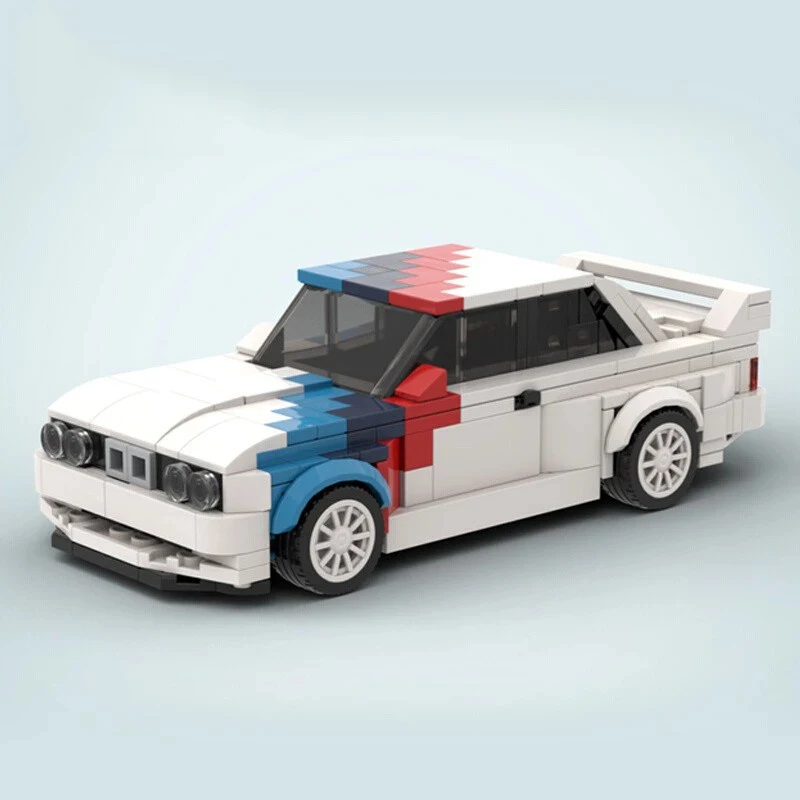 MOCER MOC Technical Car M3 E30 Racing Speed Champions Sportscar Creative Expert Building Blcoks Bricks Toys For Children Gift