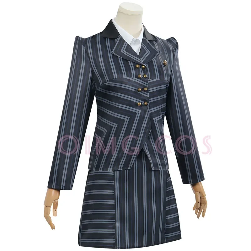 Disfraz de Elphaba malvado para mujer, uniforme de carnaval para adulto, peluca de Anime, disfraces de fiesta de Halloween, juego de mascarada