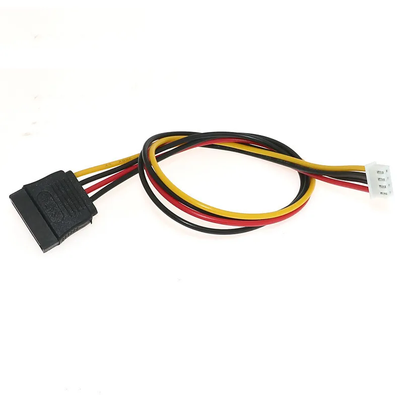 ITX XH2.54 Mini 4pin ATX to Sata Adapter Cable SATA Female Power Cable 0.2m