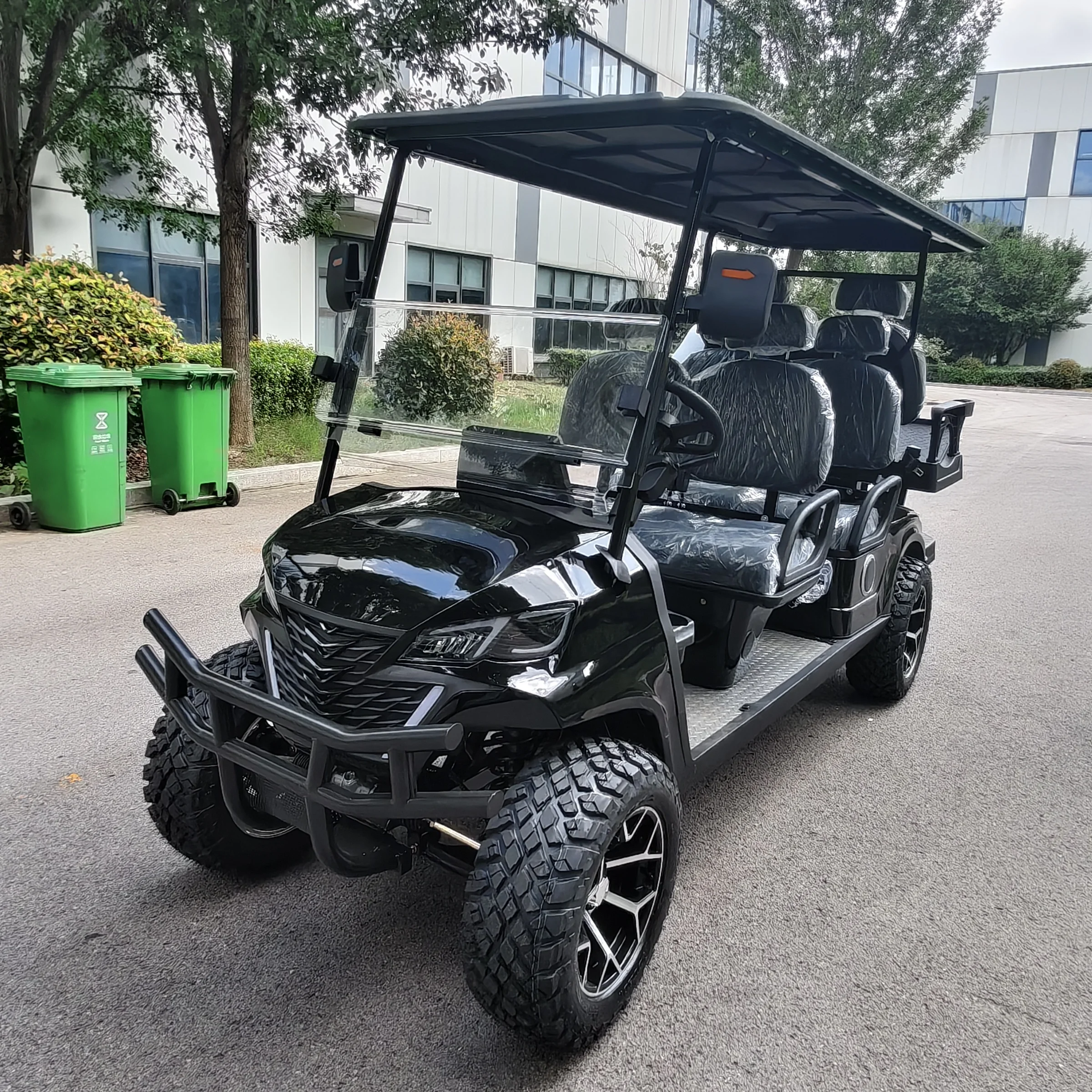 Street Legal Cheap Electric 6 Seater Cheap Prices Golf Car 6 Seats off Road Golf Cart