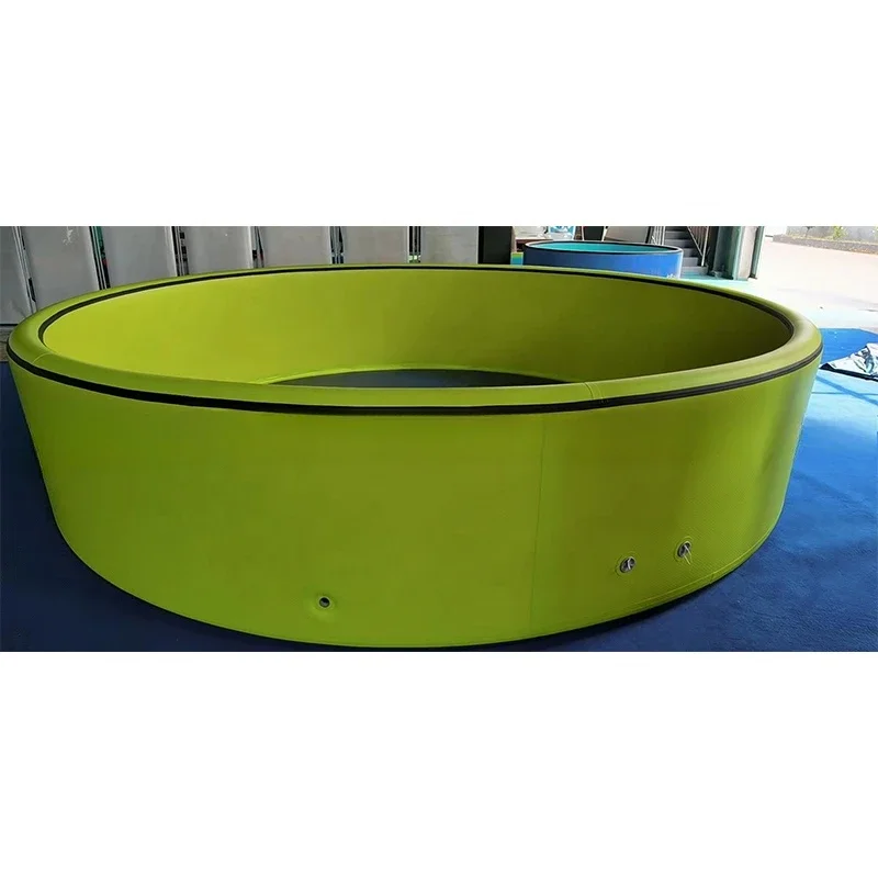 Hot-selling soft and environmentally friendly double-wall fabric children's swimming inflatable pool