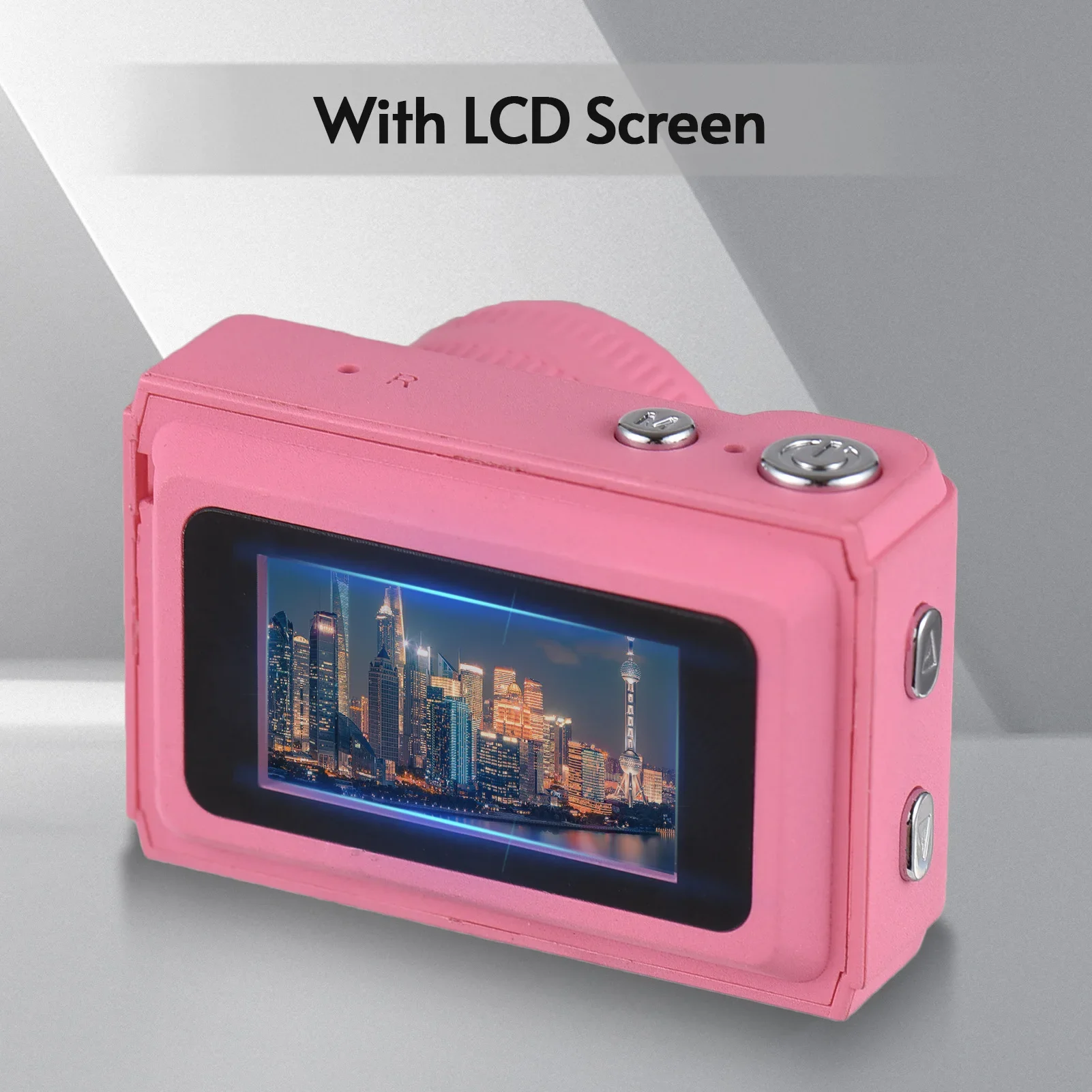 Mini-Kamera Mini Digitale Videokamera 1080P Camcorder mit Eingebauter Batterie und LCD-Bildschirm Blitz für Foto Video Mini-Digitalkamera