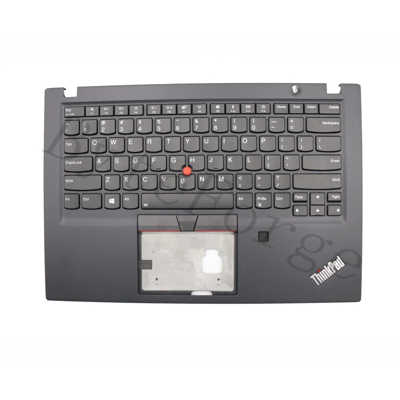 OEM Replacement  02hm280 New For Lenovo ThinkPad T490S Palmrest US Keyboard Bezel Cover W/FP