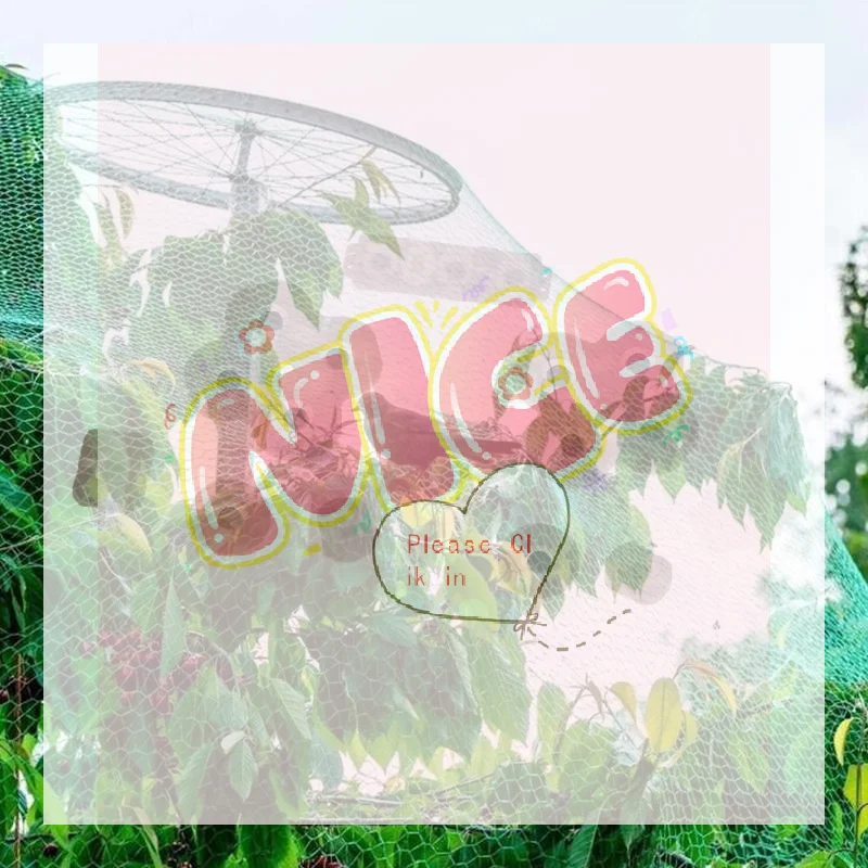 【BA】Garden Netting Bird Protection - Trellis Grid Pest Fencing Net For Vegetables, Plants, Flowers & Fruit Trees, Stops Birds