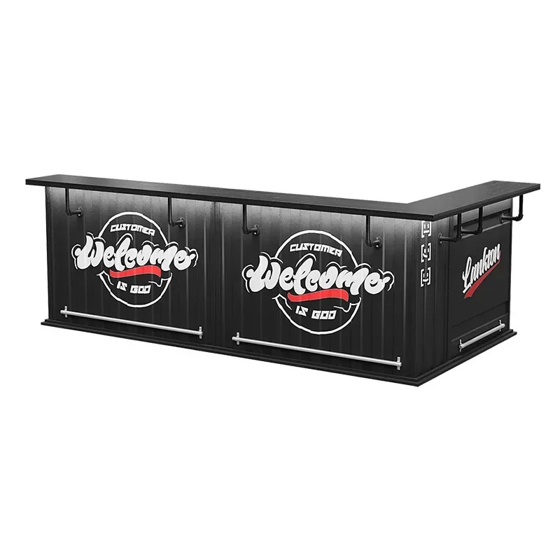 Industrial wind creative checkout page with lights