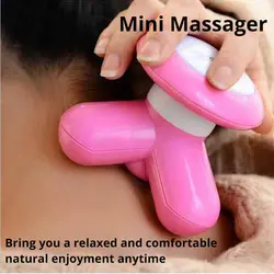 Electric Massager Body USB Electric Handled Vibrating Massage MultiMini Triangle Body Health Care Beauty Massager Small Massor