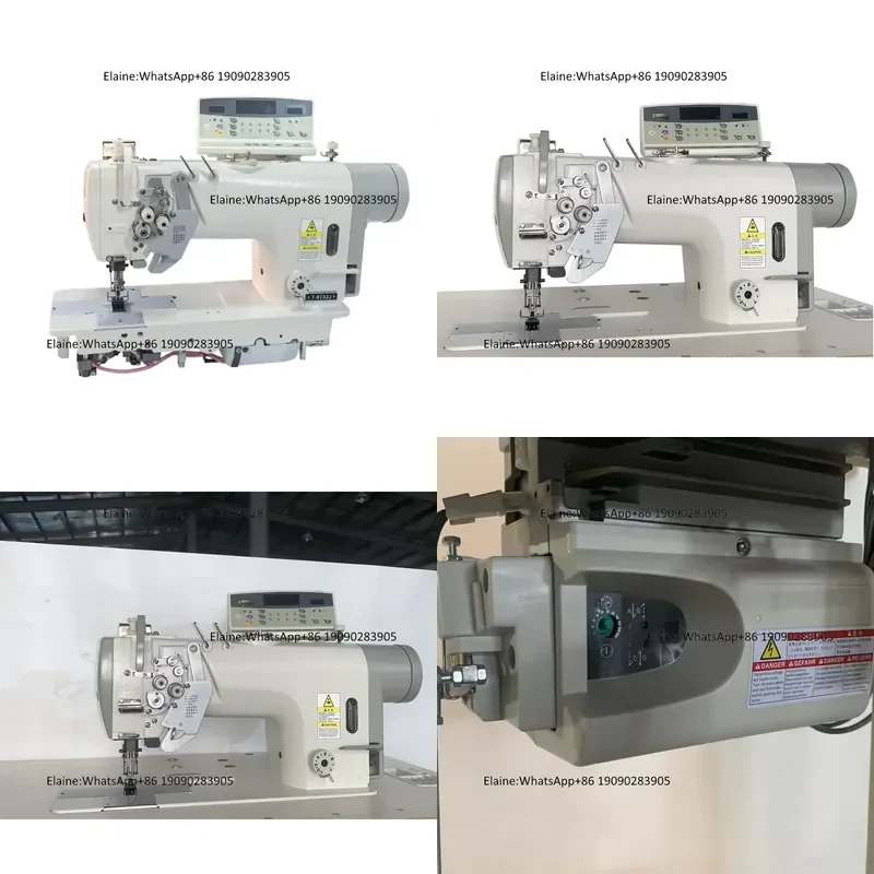 QK-8752J Garment Machinery Double Computer Direct Drive Lockstitch Industrial Sewing Machine With Auto Thread Trimmer