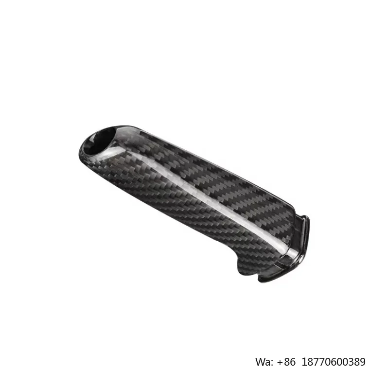 Real Carbon Fiber Car Decoration Accessories F20 F21 F30 3K Carbon Fiber Handbrake Cover for BMW Car Accessories
