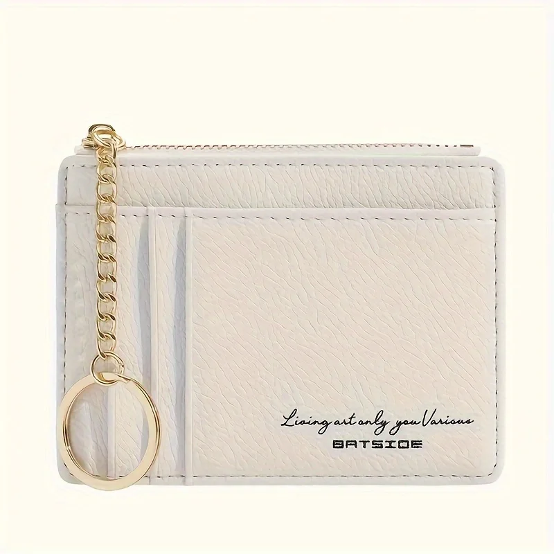 Mini Minimalist Solid Color Wallet, Clutch Credit Card Holder With Card Slots, Women\'s Wallet