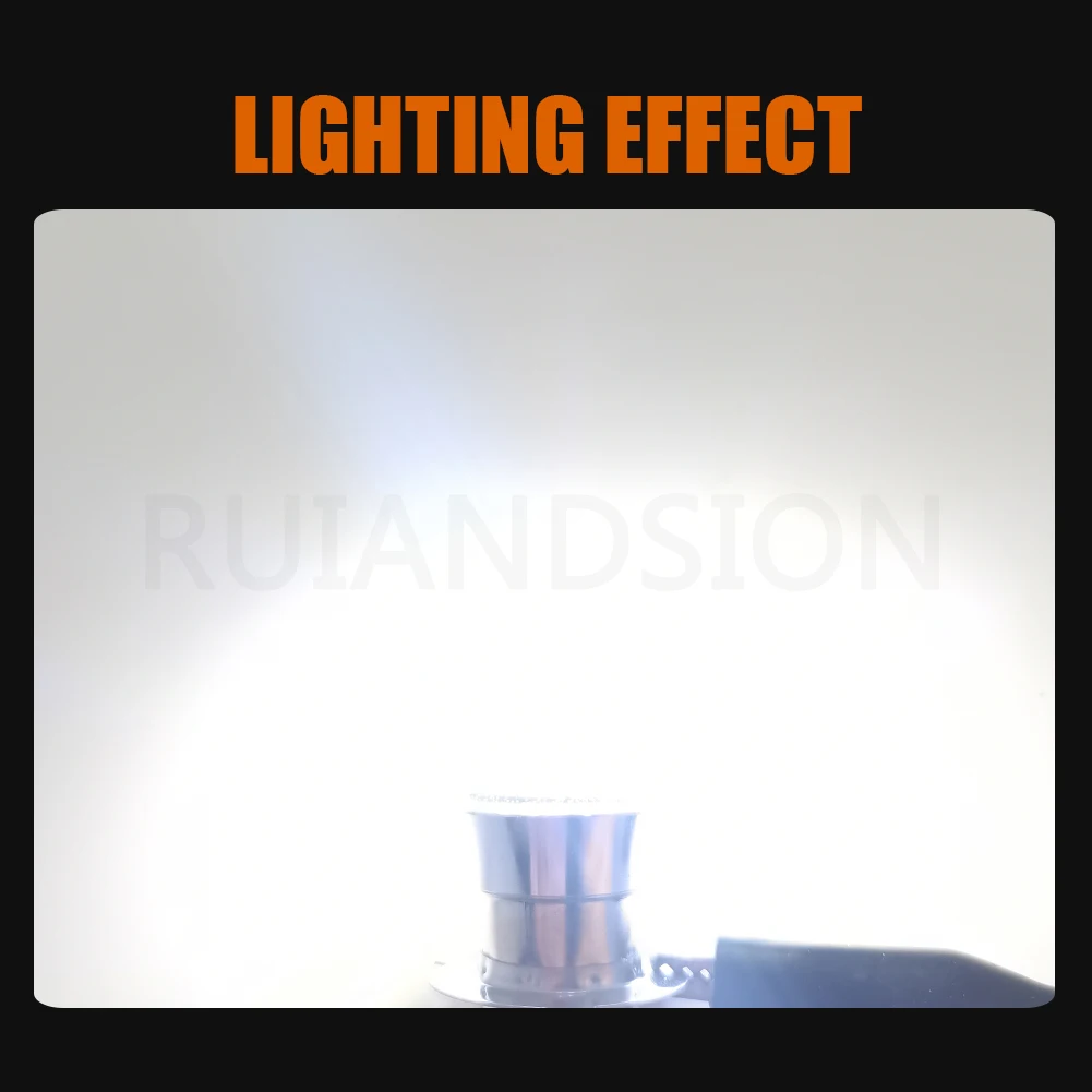 Ruindsion P15S bombillas led 3014 39SMD Chips 10-30V luz de motocicleta blanco cálido luz de freno luz trasera 12V 24V