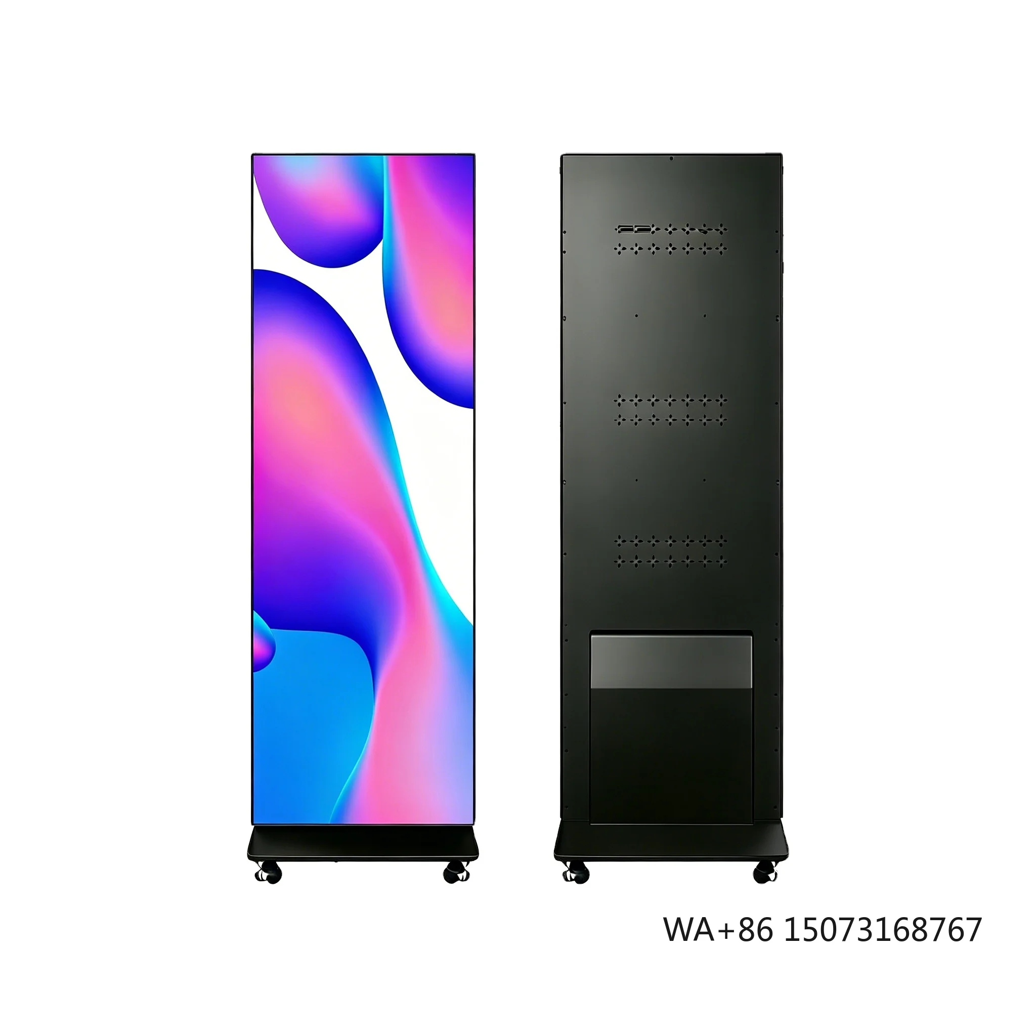 

Складной LED-дисплей P2.5 для помещений/улицы, 4K HDR10, 1000 кд, IP65, портативная цифровая табло-панель для розничной торговли, мероприятий и аренды