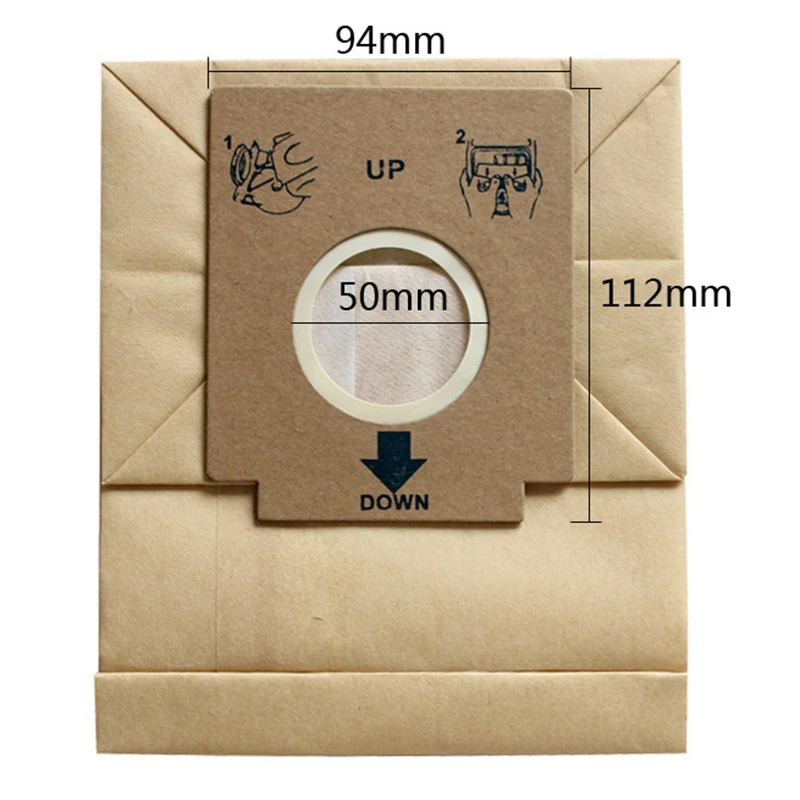 Sacos De Filtro De Aspirador, Saco De Pó, Khaki, 1 Pc Cinza, 11 Pcs