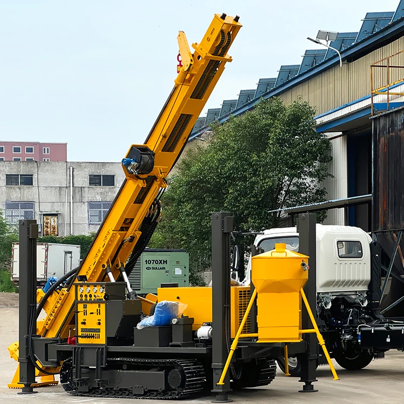 Customized 200M 500M RC Reverse Circulation Hydraulic Core Drilling Rig Machine for Mining and Water Well Borehole Drilling