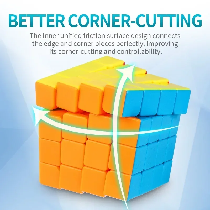 MoYu مكعبات Meilong 2345 هدية صندوق المهنية المكعب السحري 2x2 3x3 4x4 5x5 سرعة أُحجية مكعبات كوبو ماجيكو لعبة تعليمية