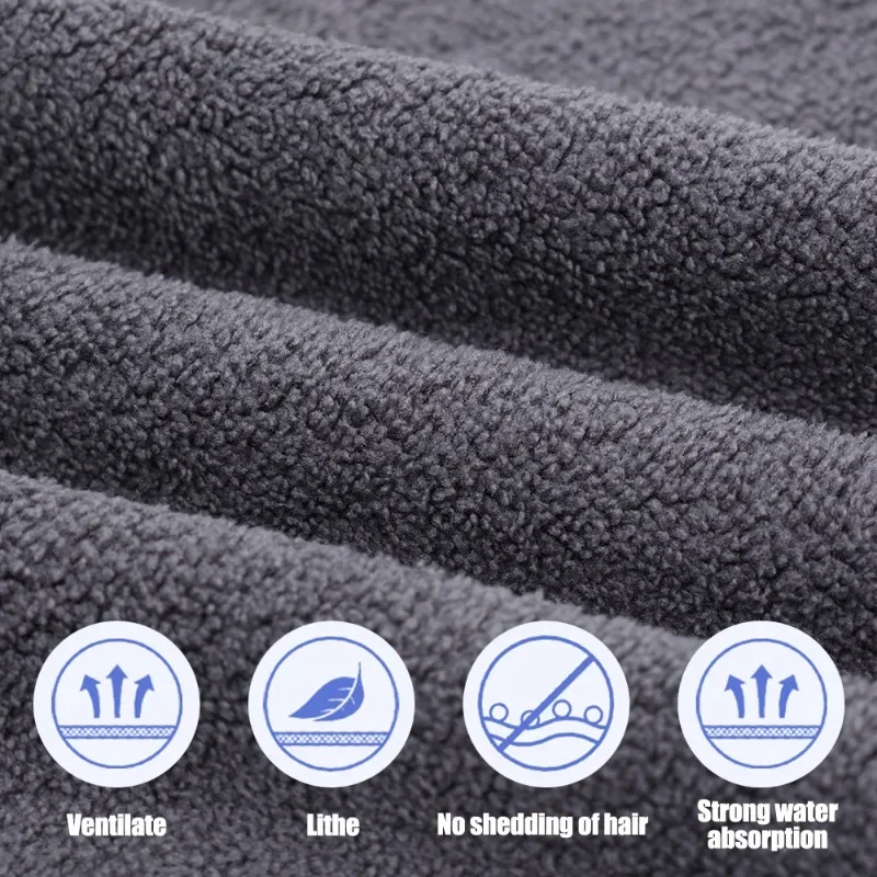 Microfiber Car Wash Towel Super Absorbency Car Cleaning Cloth Premium One-Time Drying Microfiber Auto Towel Water Absorptio