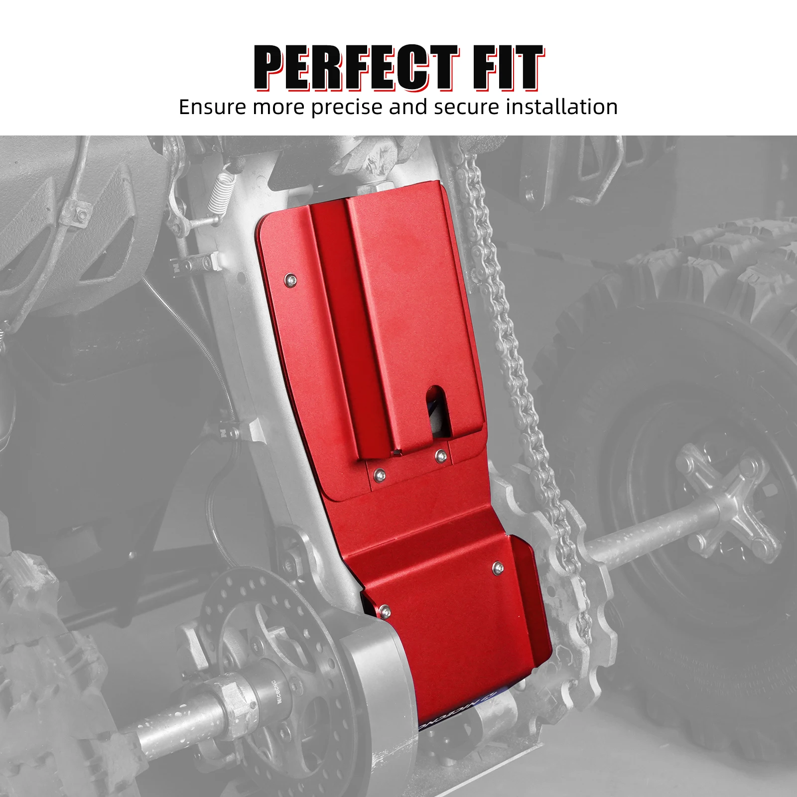 NICECNC For Yamaha Raptor 700 2015-2026 ATV Swing Arm Skid Plate For YFM700 2013 YFM700R 2013-2026 Replaces PE-F219X-00-00
