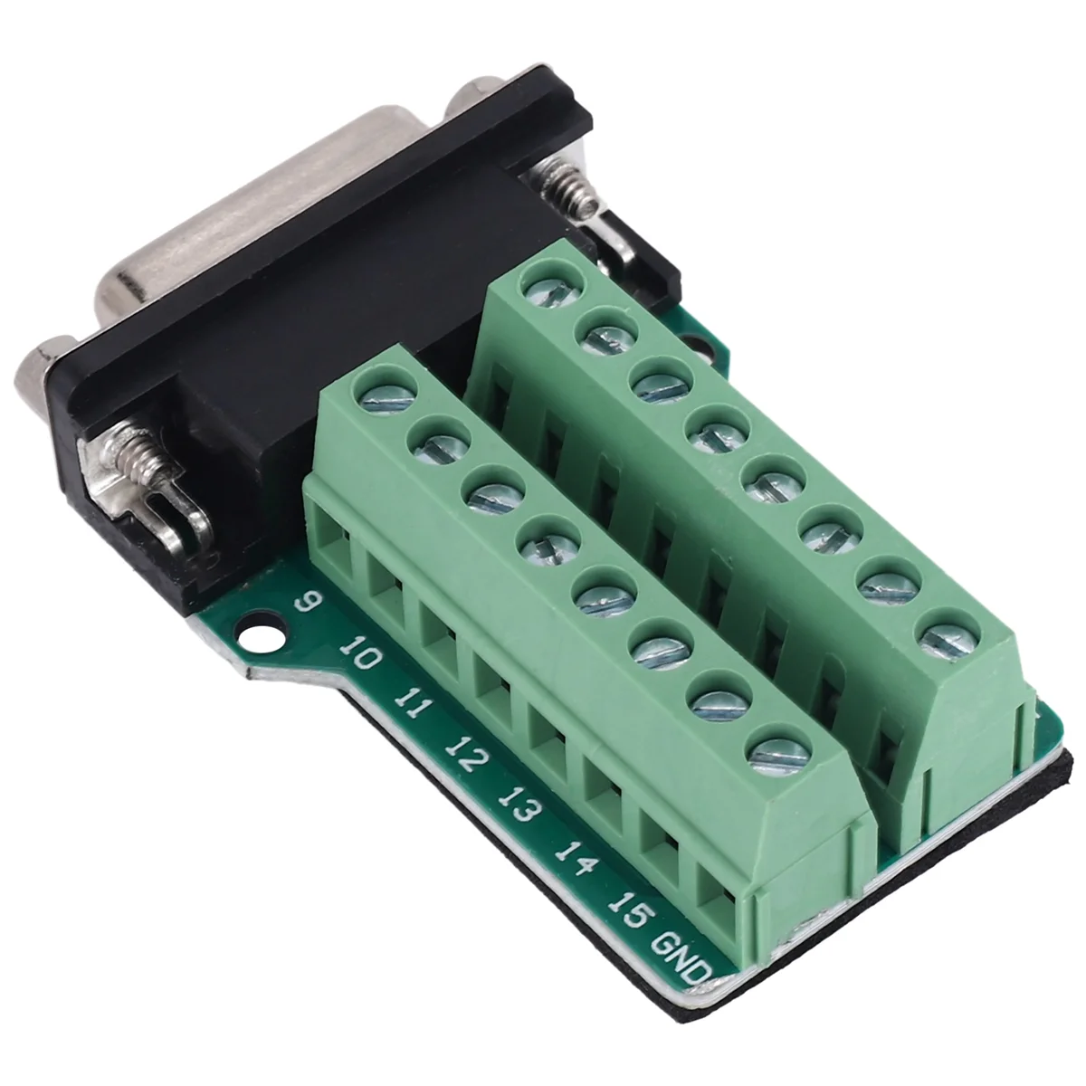 T35C DB15 D-SUB VGA 15pin Female Adapter Jack Terminal Breakout PCB Board