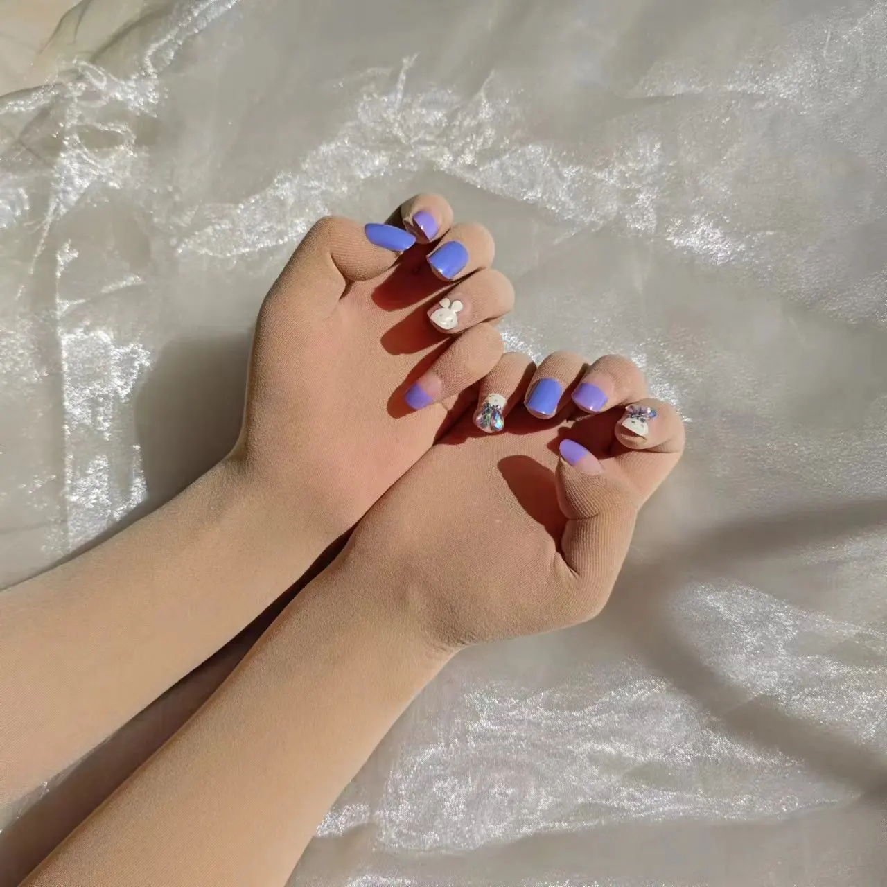 1 Pasang Stoking Tabir Surya P - Nail Art Queen ulasan dan harga