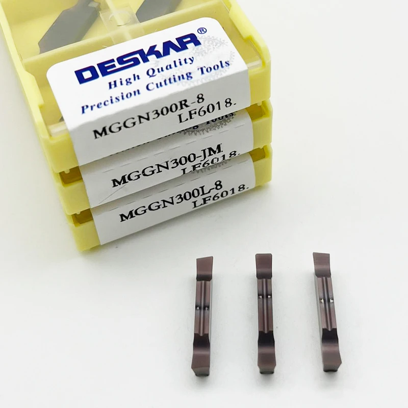 MGGN150 MGGN200 MGGN250 MGGN300 MGGN400 MGGN500 JM R-8 L-8 R-15 L-15 Grooving Inserts MGGN Carbide Inserts CNC Lathe Cutter