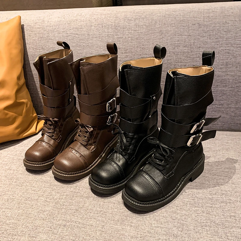 

Сапоги до колена в стиле ретро, женские модные женские сапоги без шнуровки, рыцарские высокие сапоги, осенне-зимняя женская обувь