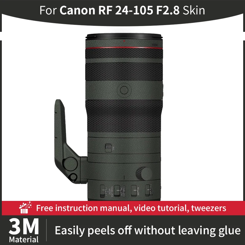 

For Canon 24 105mm f2 8 Skin Canon RF 24-105mm F2.8 USM Camera Lens Skin Anti-scratch Camera Lens Sticker protective film