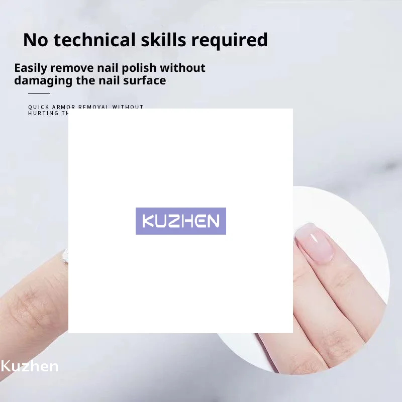Lingettes dissolvant de vernis Gel professionnel, nettoyant pour ongles, dissolvant de vernis à ongles, tampons en papier, nettoyant pour Nail Art, une étape