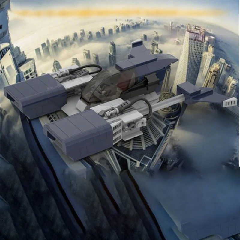 

244 шт. MOC City Cruiser Star Battle Строительные блоки Рождественский подарок Надувает неограниченное количество креативных строительных блоков