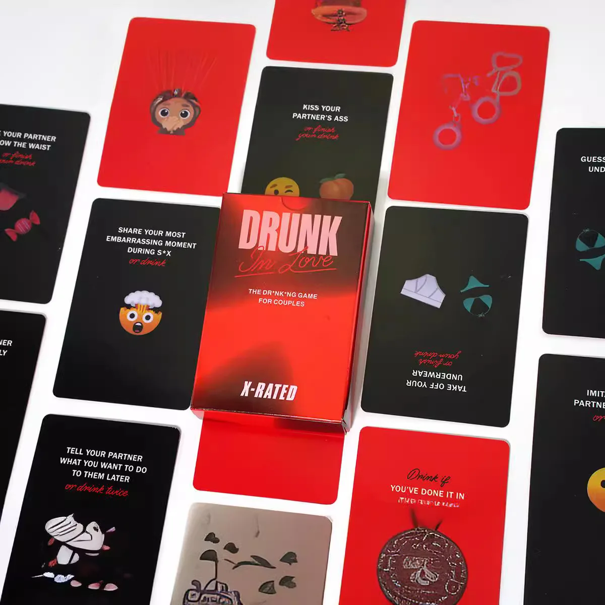 Drunk In Love - Original Couples Drinking Card Game Super Fun Date Night Games & Relationship Couples Games for Adults