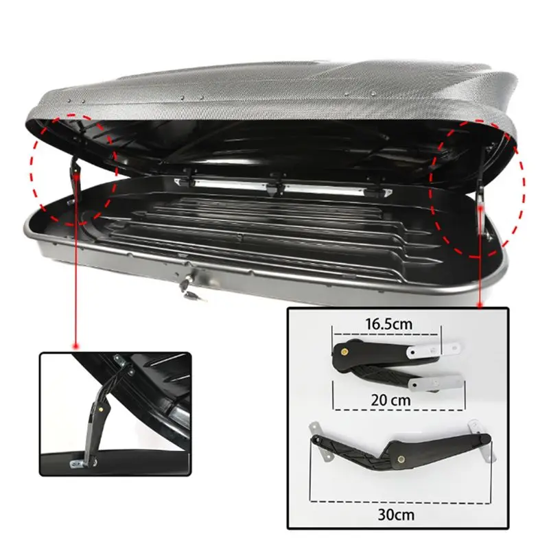 A13F-Car Roof Box Lid Support Arms Roof Box Lid Lifters For Car Roof Box Car Accessories