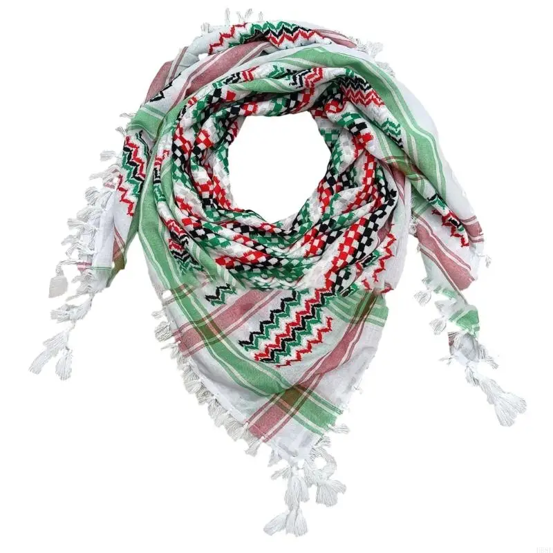 

H58E Trendy Arab Desert Scarf, Soft and Comfortable, Suitable for Hiking, Camping Multipurpose Scarf Shawl