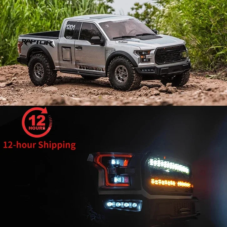 

KM Thor RC Car 1/8 F150 Mountain Climbing Crawler Pickup Truck Simulation 4*4 RTR Hobby with Differential Lock and Light BoyToy