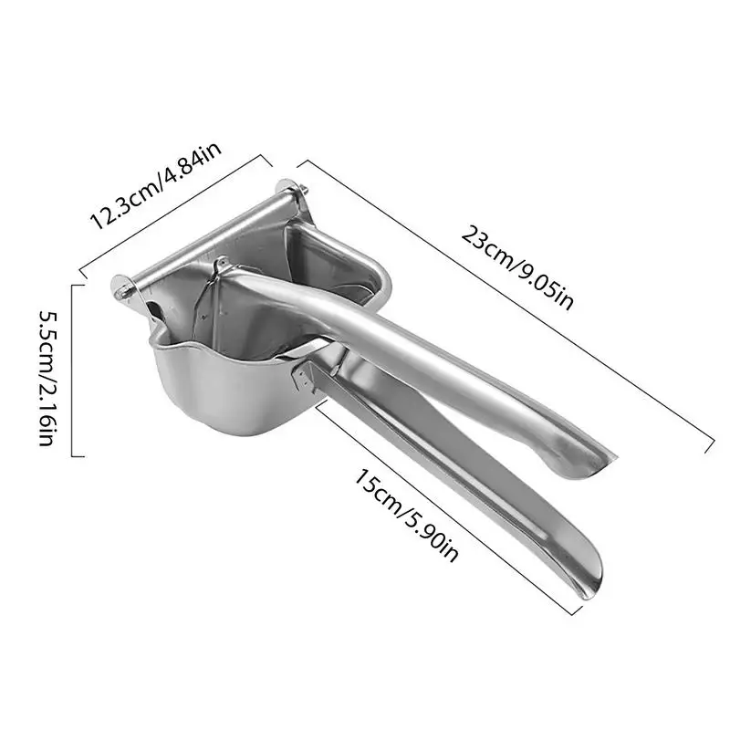 Hand Press Juicer Fruit Juicer Squeezer For Lemon Hand Juice Extractor With Built-in Porous Filter For Oranges Grapes 6