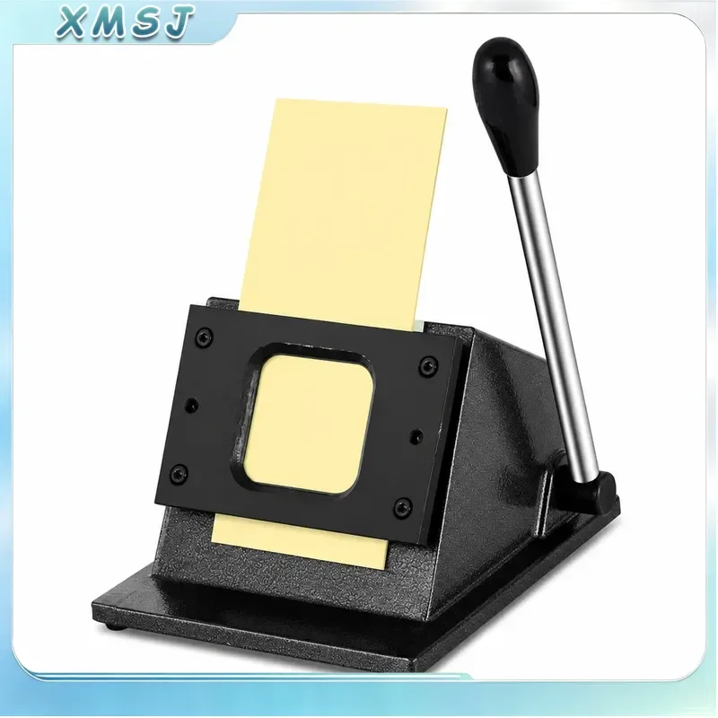50mm Square Paper Cutter Manual Punch Die for Button Maker Machine Pin Badge Craft Tool Cutting Dies 50x50mm