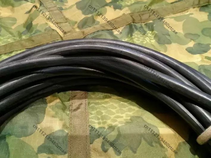 Durable 15‑Meter 10sqmm Red Copper Core Welding Machine Cable, Flexible Heavy‑Load Welding Torch Connection Lead Wire