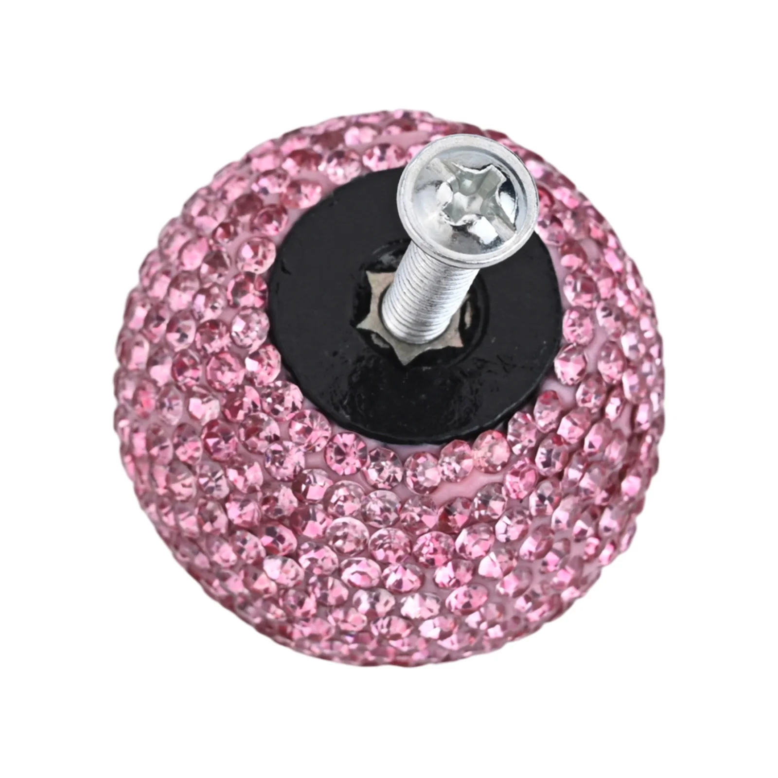 

Door Handle Handles Wardrobe White 2Pcs Pink Rhinestone Black Color Door Handles Drawer Handles Glitter Lake Blue