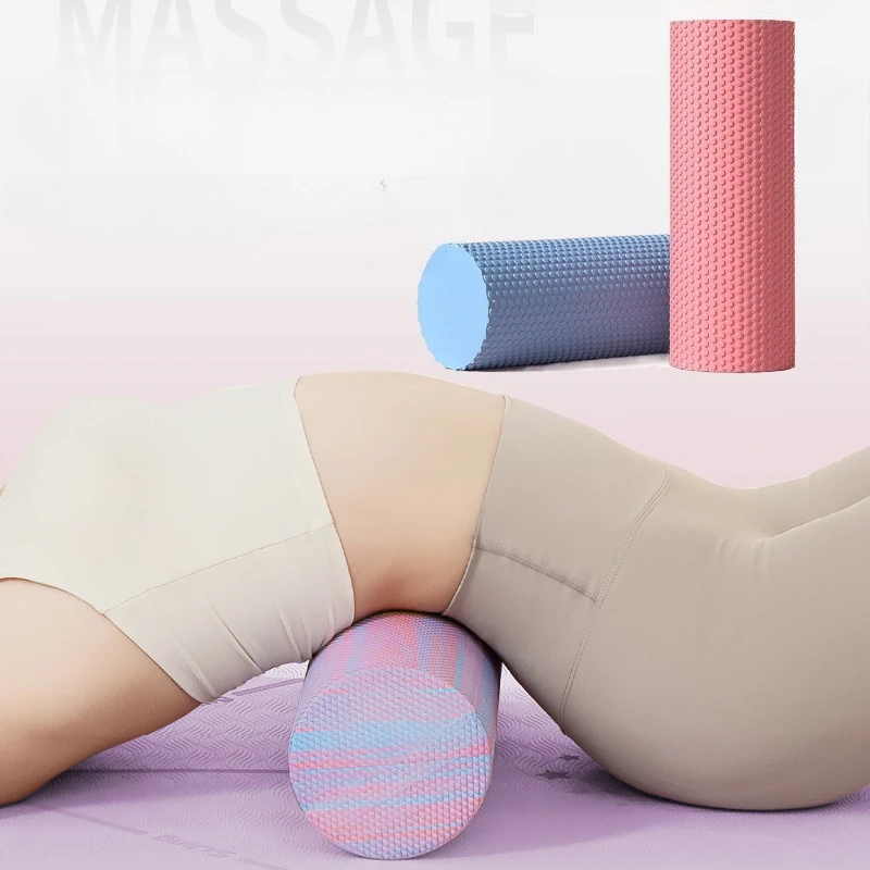 EVA-Yoga-Muskelmassage, Größen 30 cm, Durchmesser 10 cm, Unisex, Pilates-Ausrüstung, Schaumstoffrolle, hohe Dichte, für Fitness und Pilates, Yoga