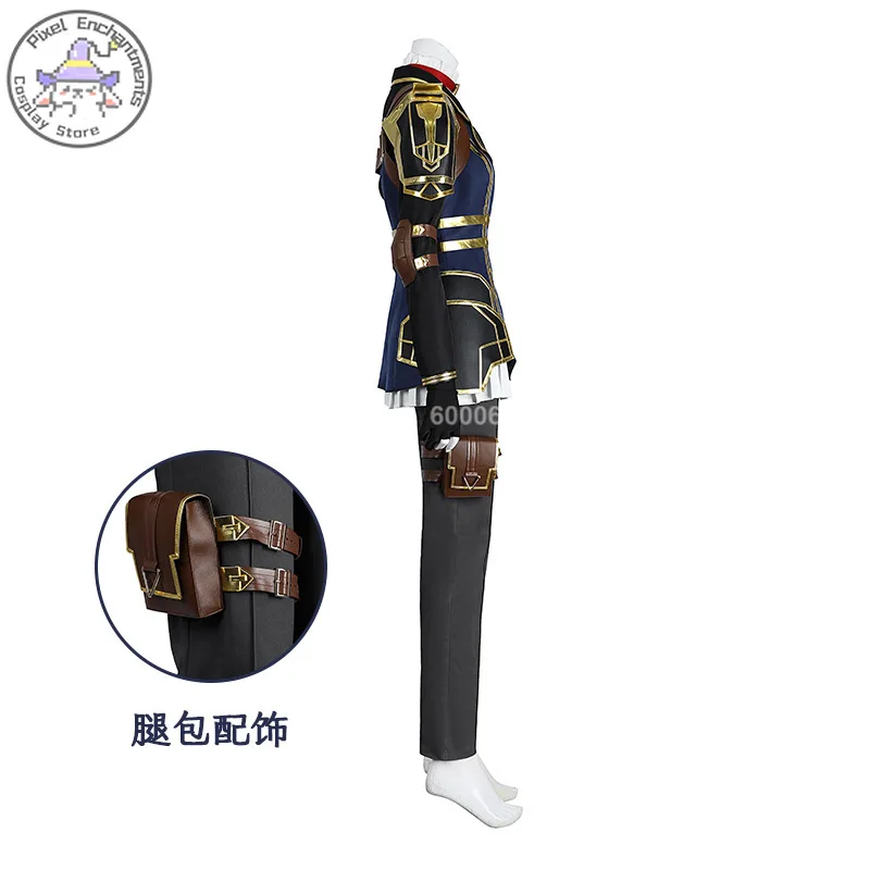 League of Legends Arcane Season 2 Caitlyn The Sheriff Replica Cosplay Costume Anime-style Games Complete Clothing Set Role-play