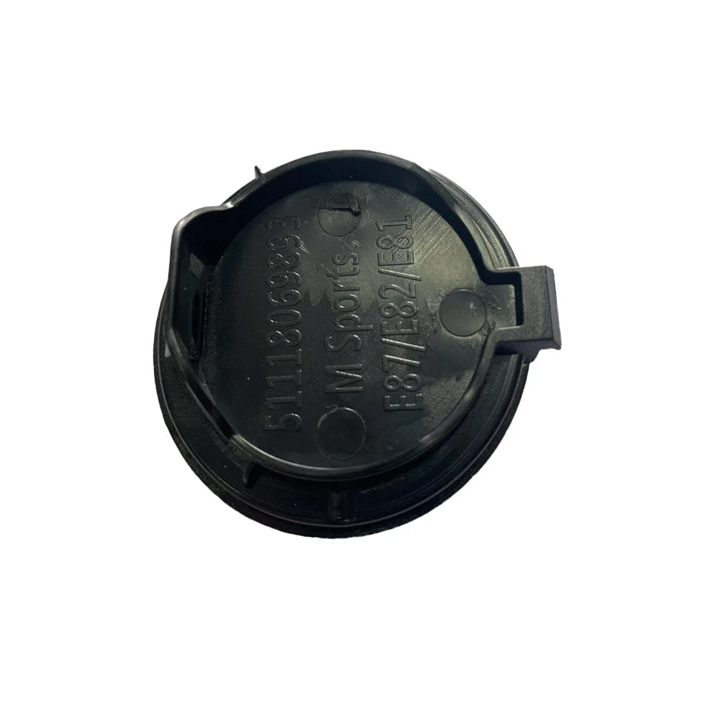 1Pcs For BMW 1 E81 E87 04-11 M SPORT Front Bumper Tow Hook Eye Cover Cap 51117837429 Car Exterior Tow Hook Eye Cover Accessories