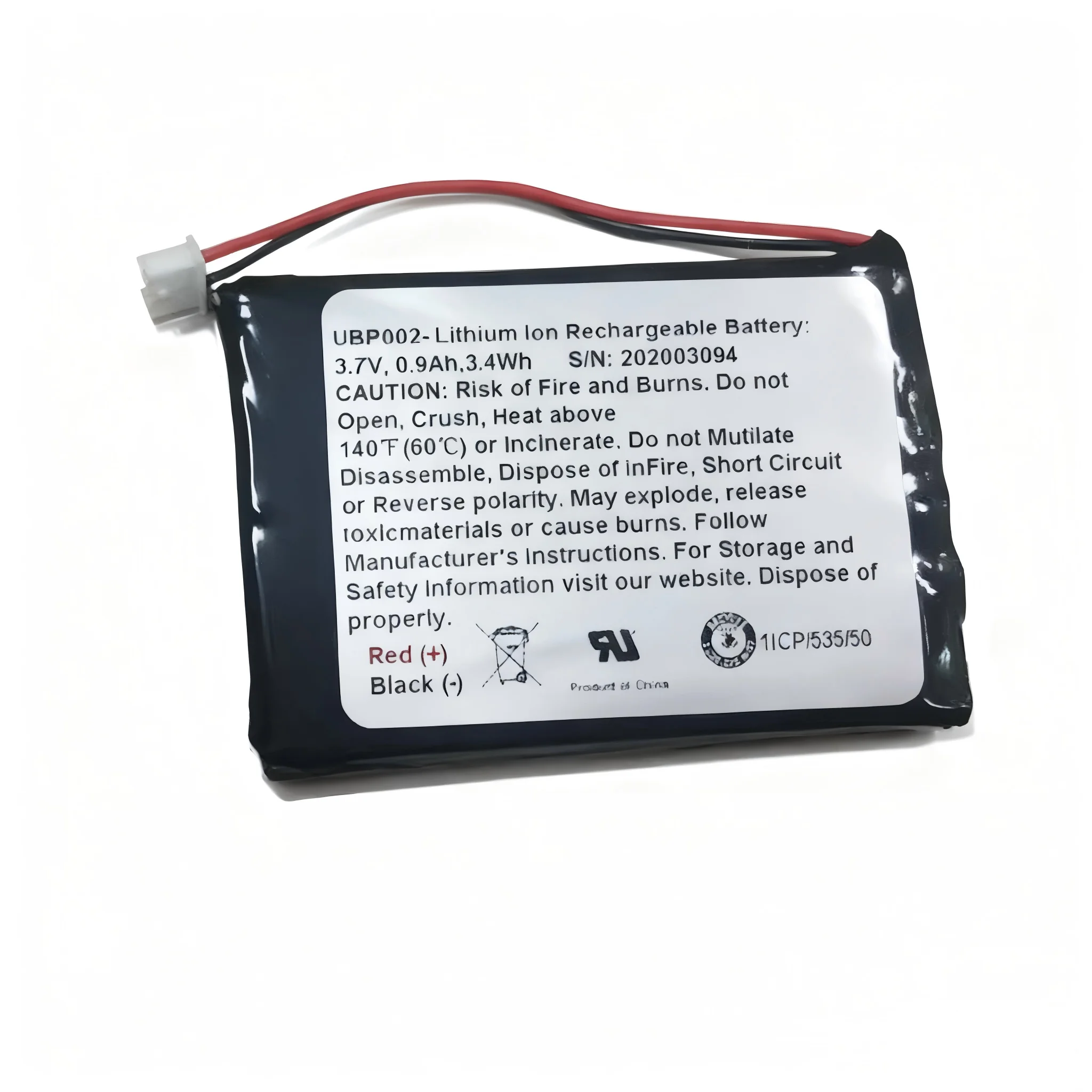 X Radiography Systems battey For DR Remote control batteryUBP002