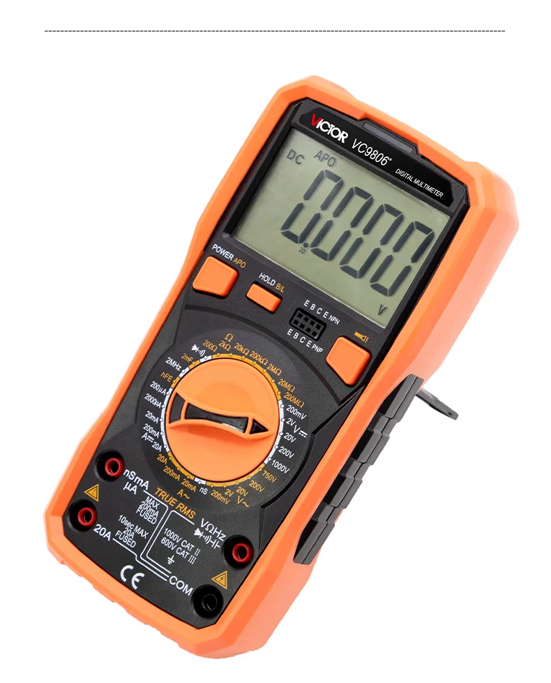 

VICTOR VC9806+ shaanxi province China supply True RMS Multimeter