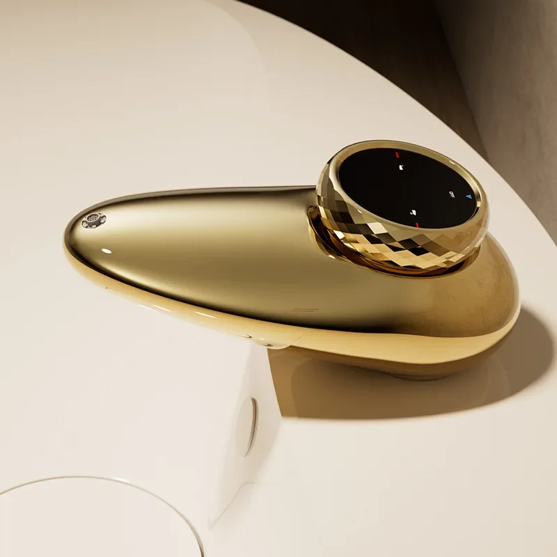 Keran wastafel batu kerikil kreatif semua tembaga lemari kamar mandi toilet keran wastafel air panas dan dingin MT2404